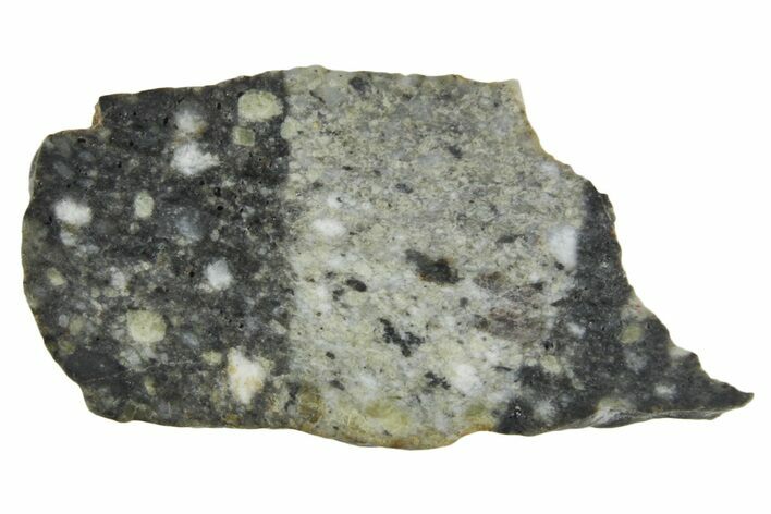 Polished Lunar Meteorite ( g) Slice - Aridal #360138
